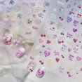 thumbnail image 3 of Pegatinas para Uñas PBPCGBW 5D Día de San Valentín Alfabeto Corazón, 3 of 7