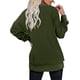 thumbnail image 4 of Sudaderas informales sólidas para mujer, camisetas de manga larga con cuello redondo, jerséis sueltos Ormromra WMZL-2179-38, 4 of 5