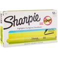 thumbnail image 1 of duomi-Pocket Highlighters, Narrow Chisel Tip, Yellow, 12 Count, 1 of 4