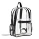 thumbnail image 3 of Mochila transparente de gran capacidad para ordenador de viaje, bolsa de almacenamiento de cosméticos, mochila transparente de PVC, 3 of 6