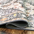 thumbnail image 5 of 2x3 Entryway Rug, Soft Washable Rugs, Non Slip Area Rug, Stain Resistant Low Pile Rugs for Bedroom, Vintage Rug for Door Mat, Black, 5 of 6