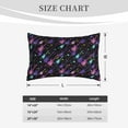 thumbnail image 4 of Fuzoiu Colorful Guitar Print Fuzzy Pillowcases, Super Soft Pillow Case Cover with Zipper for Bedroom, Sofa, Couch,Cozy Pillow Shams for All Seasons-20"x30", 4 of 6