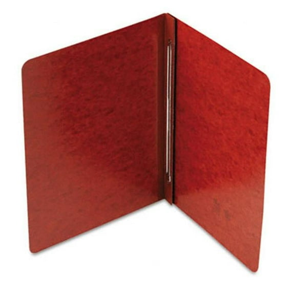 Side Opening PressGuard Report Cover Prong Fastener Letter Red