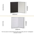 thumbnail image 2 of A3 Foldable Portable Photography Cardboard Thickened Version of the Filler Plate Background Photography Accessories,B, 2 of 5