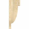 thumbnail image 3 of 4"W x 10"D x 26"H Alpine Rough Sawn Corbel, Douglas Fir, 3 of 9