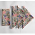 thumbnail image 1 of Vargottam Premium Cotton Muslin Napkins - Set of 12, 20-Inch Pink Floral Pattern, Soft and Absorbent Cloth Napkins for Dining, Decor, Weddings, and Special Occasions - Machine Washable, Table Linens, 1 of 7