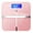 Pink, variant on RKZDSR Easy to Use Fiberglass Lighted LED Digital Bathroom Scale, Black, 400 lb Capacity