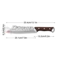 thumbnail image 2 of Dragon Slaying Knife Hand Made Dragon Knife Titanium Steel Version Kitchen Knives For Cutting Boning and Chopping Needs with Comfort Handle with Sheath kitchen on clearance, 2 of 7