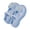 Blue, variant on LYHaoo Girls Sandals Girls' Soft Sole Crystal Shoes With Rhinestones Sizes 9.5 Little Kid(26)