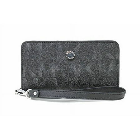 Michael Kors Jet Set Travel Slim Tech Wristlet, Black