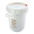thumbnail image 1 of Bucket Kit, One Pre-threaded White 5-gallon Bucket with a Ratcheting Screw-on Lid (Not Gamma)., 1 of 4