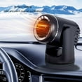 thumbnail image 2 of Destyer Universal Car Electric Defogging Heater Windshield Defogger RVs Windscreen Demister Heating Fan Automotive Automobile Black 24V, 2 of 6