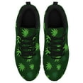thumbnail image 2 of Marijuana Shoes Womens Mens Road Running Shoes Tennis Walking Sneakers Black Size 13, 2 of 5