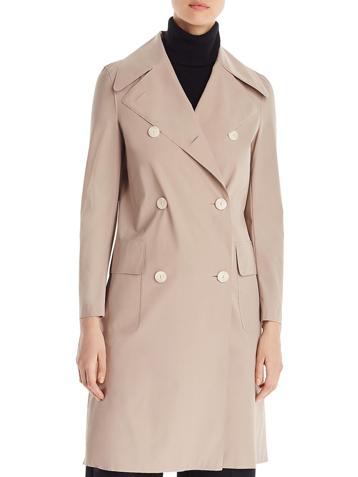 Harris Wharf London Synthetic Overcoat in Tan Womens Clothing Coats Long coats and winter coats Brown 