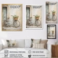 thumbnail image 4 of Designart "Peaceful Bicycle Escapes II" Bicycle Floater Framed Wall Decor, 4 of 7
