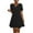 Black, variant on LYXSSBYX Summer Dresses for Women 2024 Women's Fashion Able Printed Dress