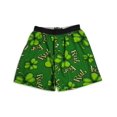 thumbnail image 3 of Fun Boxers Cotton Print Loungewear PJ Sleep Lounge Pajama Shorts, 34789 31345-Small (RUB FOR LUCK GREEN), 3 of 3