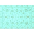 thumbnail image 1 of Ahgly Company Indoor Rectangle Oriental Light Blue Traditional Area Rugs, 8' x 10', 1 of 4