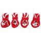 thumbnail image 1 of Zapatos y botas rojos de invierno para perros, lindas zapatillas navideñas para cachorros de Papá Noel para perros pequeños y medianos XL, 1 of 5