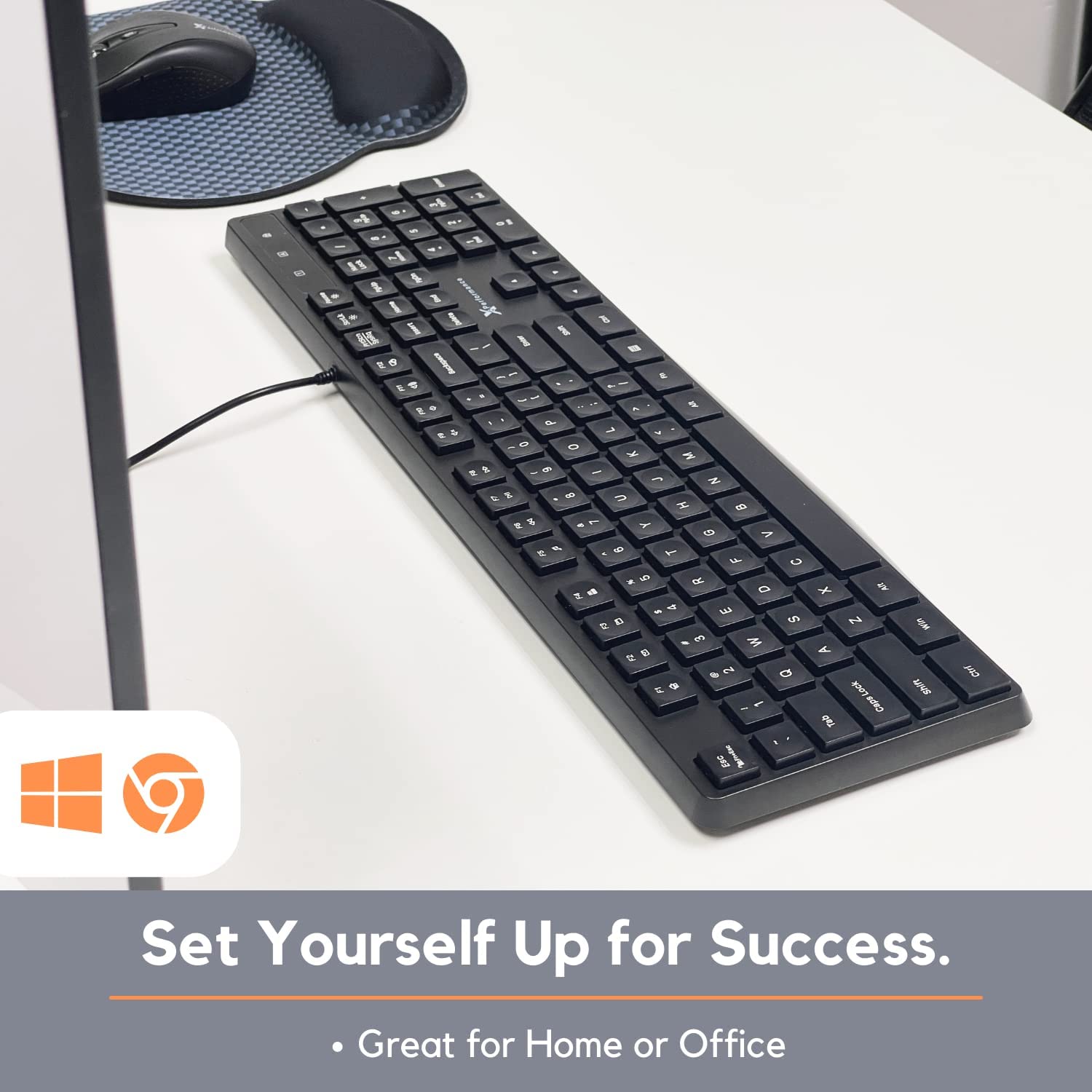 Macally X9 Performance Usb Wired Keyboard And Mouse Combo With Memory - View #5