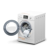KoolMore 2.7 Cu. ft. All-in-One Washer & Dryer Combo in White.