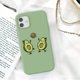 thumbnail image 1 of Moskado aguacate Yoga patrón divertido funda para iPhone 14 11 Pro Max 12 13 Mini X XS Max XR 7 8 Plus SE2020 TPU funda de silicona Tan Jianjun unisex, 1 of 2