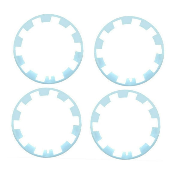 Colaxi 4Pcs Wheel Rim Protector Tire Protective Cover Professional Stylish Auto Parts s 20inch Wheel Hubcap for Model Y Blue