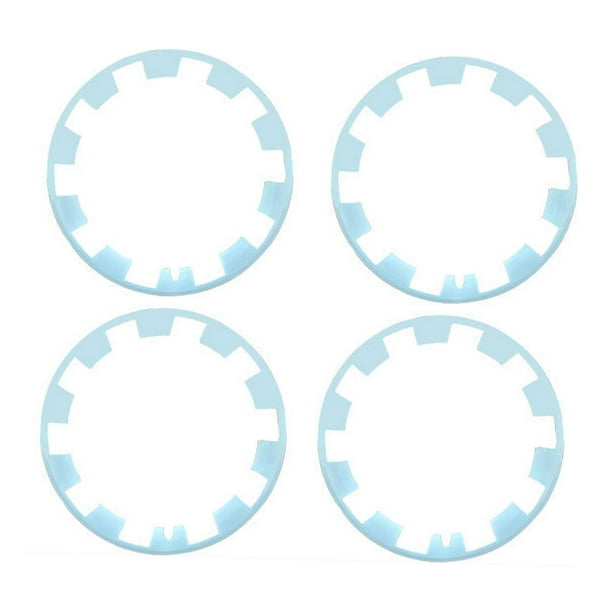 Protector de llanta de rueda de 20 pulgadas, accesorios impermeables para vehículos, cubierta protectora de neumáticos, tapacubos de rueda para modelo Azul