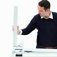 thumbnail image 4 of Electric Standing Desk 48x24 Inches, Adjustable Height From 28" To 47", White Office Desk, Ergonomic, Ample Workspace Area 48 X 24 Inches Work - White, Vast Platform Table, 4 of 5