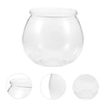 thumbnail image 4 of IFANLANDOR 3Pcs Small Fish Tank Clear Round Plastic Bowls for Desktop Aquarium Home Decoration 11.8In, 4 of 8