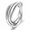 Silver, variant on Women’s Triple Interlocking Stainless Steel Band Ring, US Sizes 5-12, Casual Style Gift for Her