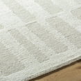 thumbnail image 6 of BoutiqueRugs Teige Contemporary Area Rug - Light Silver, Sterling Gray - 2' x 3', 6 of 8