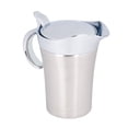 thumbnail image 4 of Grand Bateau Sauce, Pichet Isolé Thermique en Acier Inoxydable 304 avec Sauce Pot de Service JugL 750ml Soucoupe Rmal Double Paroi, 4 of 8