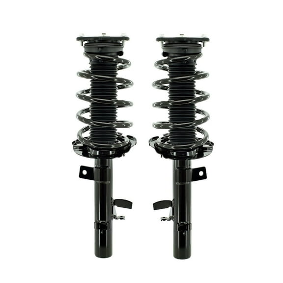 Pair of 2 Front L-R Quick Complete Strut-Coil Spring Assembly For 2015-2019 Lincoln MKC