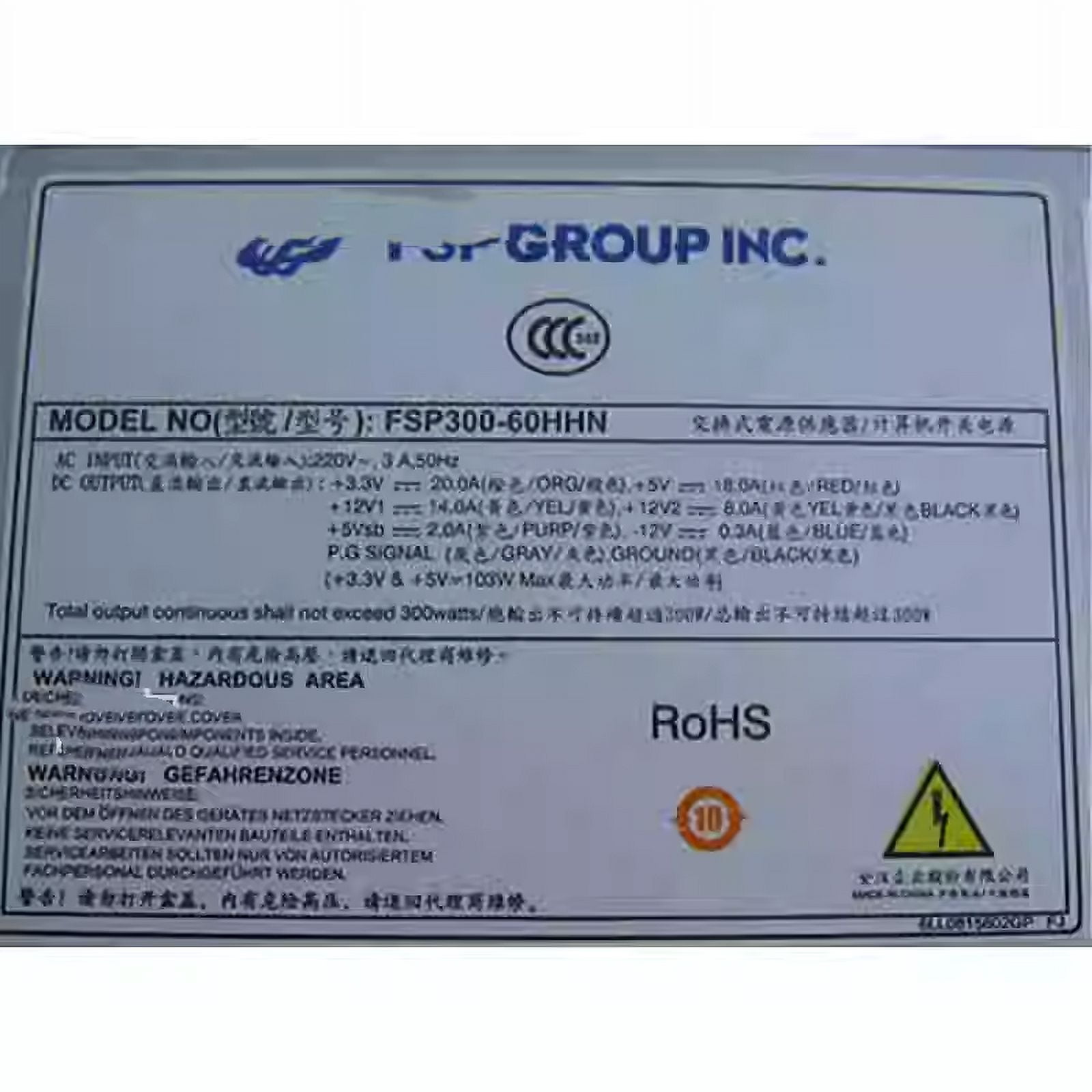 For FSP300-60HHN 300-70PFU Computer Industrial  Switching Power Supply 300W