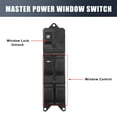 thumbnail image 3 of MR587942 Front Left Side Master Power Window Switch Lift Button Panel for Mitsubishi Lancer Kombi L200 Pajero, 3 of 6