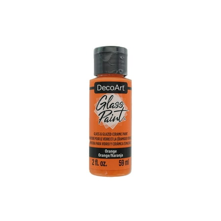 UPC: 0766218123374 | DGP05-30 DECOART GLASS PAINT 2OZ ORANGE