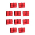 thumbnail image 2 of Sonducket Monedero de cuero para mujer, reemplazo Rectangular, tríptico, Color sólido, elegante, carpeta de fotos, billetera, Notecase, regalo Rojo 10piezas, 2 of 6