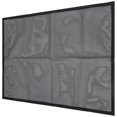thumbnail image 2 of Miangastore Fireplace Mesh Screens Black Rust-Inhibiting Enamel 1Set 11.8X7.9X0.04in, 2 of 8