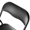 thumbnail image 5 of Veryke Folding Chairs Set of 10, Commercial Foldable Chairs, Outdoor Wedding Party Event Chairs, Black, 5 of 7