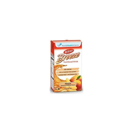 Resource breeze nutritional supplement peach liquid 8 oz. brik pak part no. 18640000