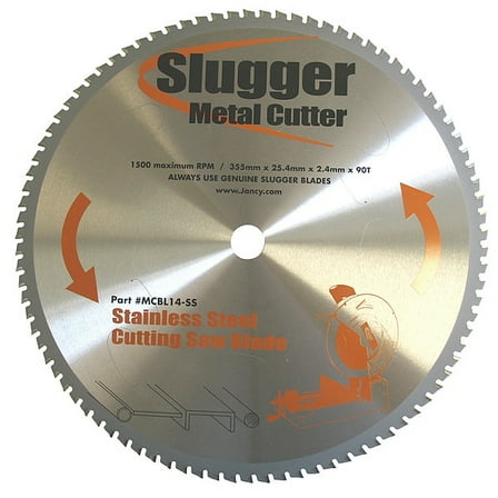 Fein 14",90-Teeth Cutoff Saw Blade,Stainless Steel 63502014620