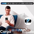 thumbnail image 3 of Cable Iph 8pin 2m Carga Rápida Datos Usb Unlock, 3 of 6