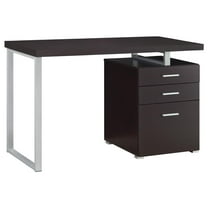 Newboti Furniture Cappuccino 3-drawer Reversible Office Desk 45135