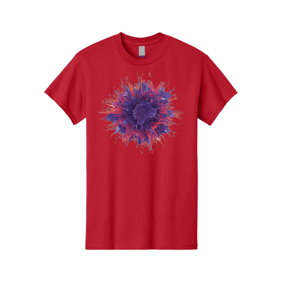 Cancer-Cell Mens Graphic Tee, 100% Cotton, Casual Summer Wear BAA248