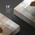 thumbnail image 4 of wall26 Canvas Print Wall Art Brown &amp; White Cow on Faded Color Blocks Animals Wildlife Digital Art Realism Rustic Scenic Nature Photography Colorful for Living Room, Bedroom, Office - 16"x24&, 4 of 5