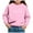 Pink, variant on Zshosam Sweatshirt Kids Boys Girls Sweatshirt Long SLeeve Kids Toddler Tops,Grey 2 Years