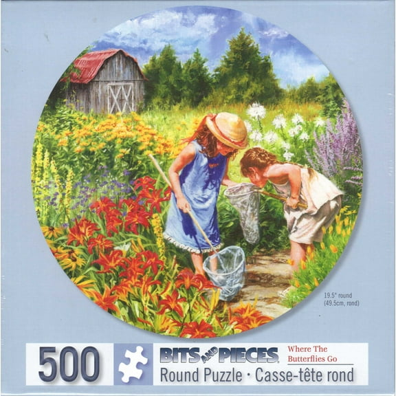 Where the Butterflies Go 500 Piece Puzzle
