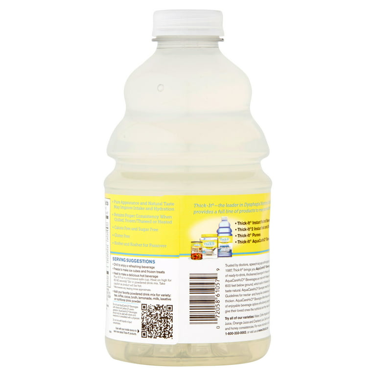 Thick-It AquaCareH20 Thickened Orange Juice Blend, Nectar Consistency - 8 oz bottle