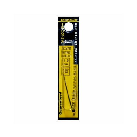 

EAZYPOWER CORP 82278 1mm Black Oxide Metric Bit